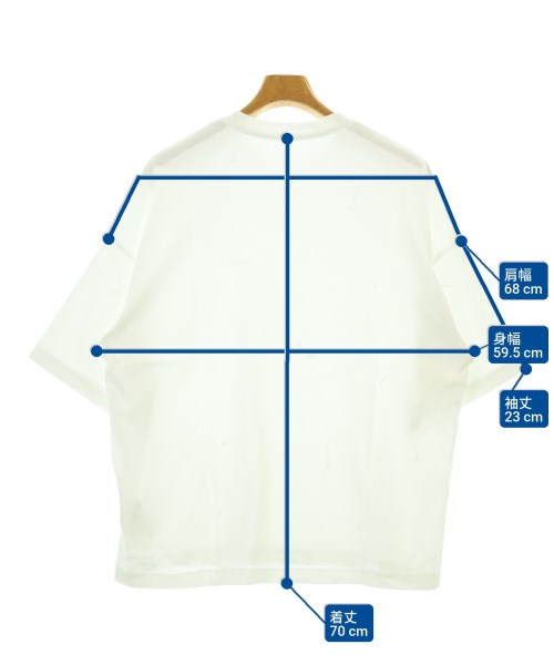 JACQUEMUS（ジャックムス）Tシャツ・カットソー 白 サイズ:M メンズ/2200681281134