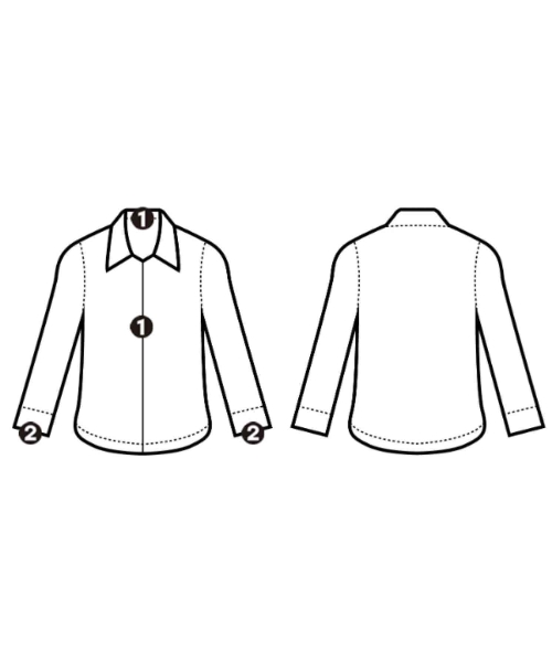 JACQUEMUS（ジャックムス）カジュアルシャツ 青 サイズ:44(S位) メンズ/2200658608018