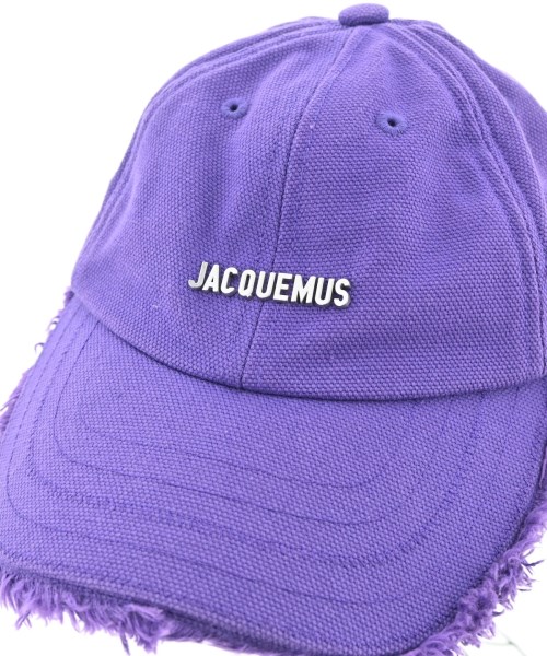 JACQUEMUS（ジャックムス）キャップ 紫 サイズ:56 レディース/2200658916144