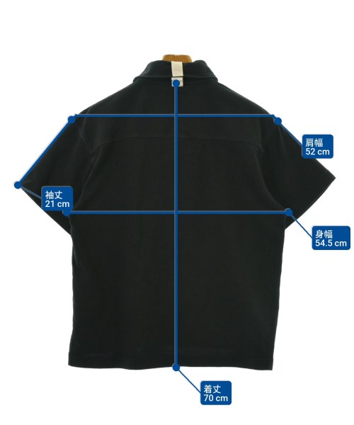 JACQUEMUS（ジャックムス）ポロシャツ 黒 サイズ:S メンズ/2200657220112