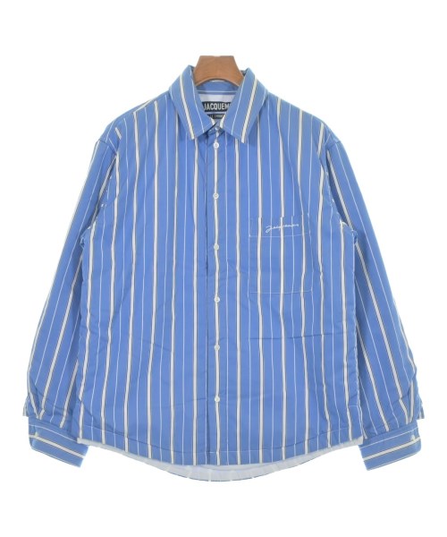 JACQUEMUS(ジャックムス)カジュアルシャツ 青 サイズ:48(L位)/2200660419015