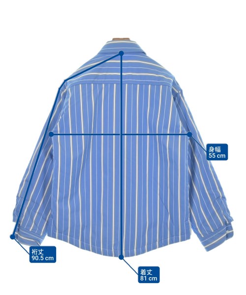 JACQUEMUS（ジャックムス）カジュアルシャツ 青 サイズ:48(L位) メンズ/2200660419015
