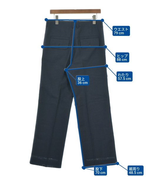 JACQUEMUS（ジャックムス）スラックス 紺 サイズ:46(M位) メンズ/2200661869147