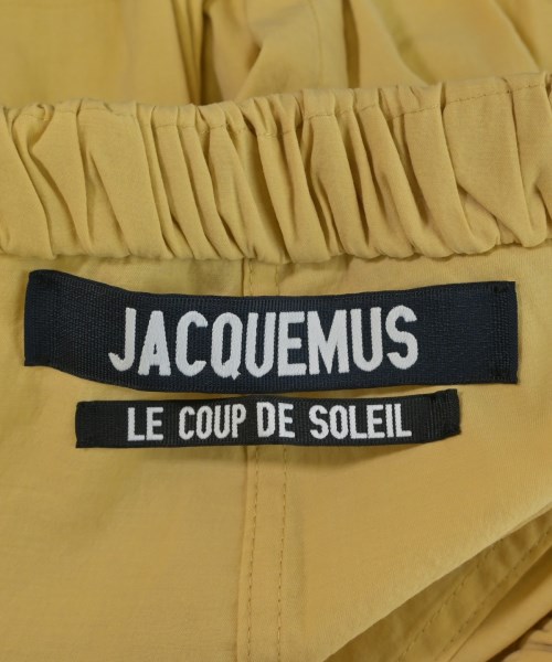 JACQUEMUS（ジャックムス）シャツワンピース 黄 サイズ:36(XS位) レディース/2200711879256