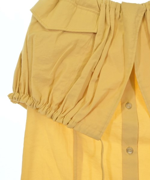 JACQUEMUS（ジャックムス）シャツワンピース 黄 サイズ:36(XS位) レディース/2200711879256