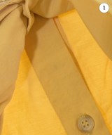 JACQUEMUS（ジャックムス）シャツワンピース 黄 サイズ:36(XS位) レディース/2200711879256