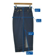 JACQUEMUS（ジャックムス）ロング・マキシ丈スカート 紺 サイズ:24(S位) レディース/2200717681099