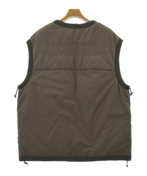 JACQUEMUS（ジャックムス）ダウンジャケット/ダウンベスト 茶 サイズ:46(M位) メンズ/2200718422066
