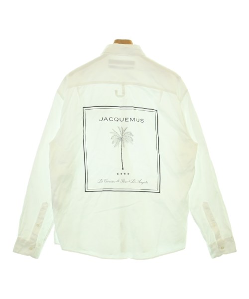 JACQUEMUS（ジャックムス）カジュアルシャツ 白 サイズ:48(L位) メンズ/2200719279041