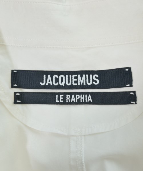 JACQUEMUS（ジャックムス）カジュアルシャツ 白 サイズ:50(XL位) メンズ/2200647490013