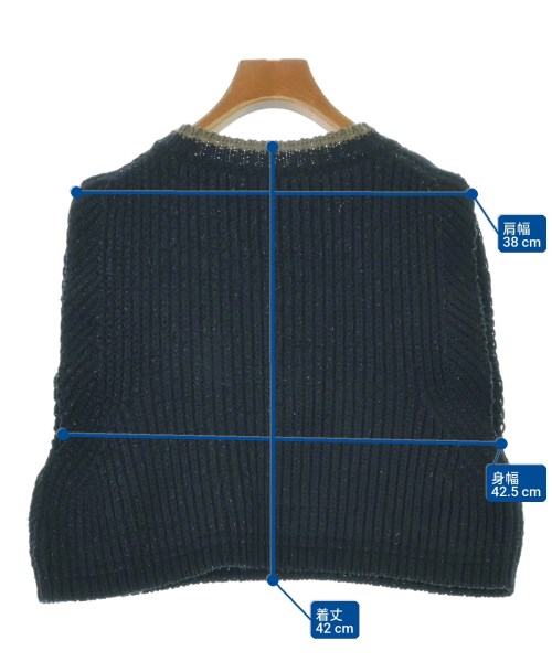 JACQUEMUS（ジャックムス）ベスト 紺 サイズ:36(XS位) レディース/2200707901022