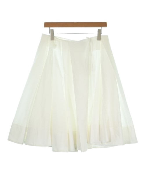 JACQUEMUS（ジャックムス）ひざ丈スカート 白 サイズ:36(XS位) レディース/2200665727016