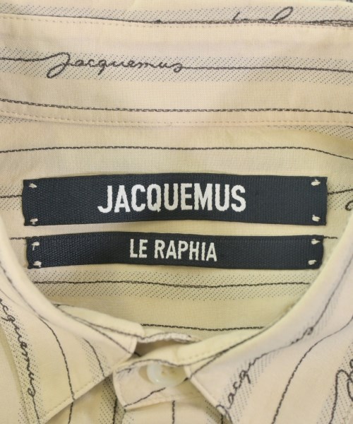 JACQUEMUS（ジャックムス）カジュアルシャツ ベージュ サイズ:48(L位) メンズ/2200666088109