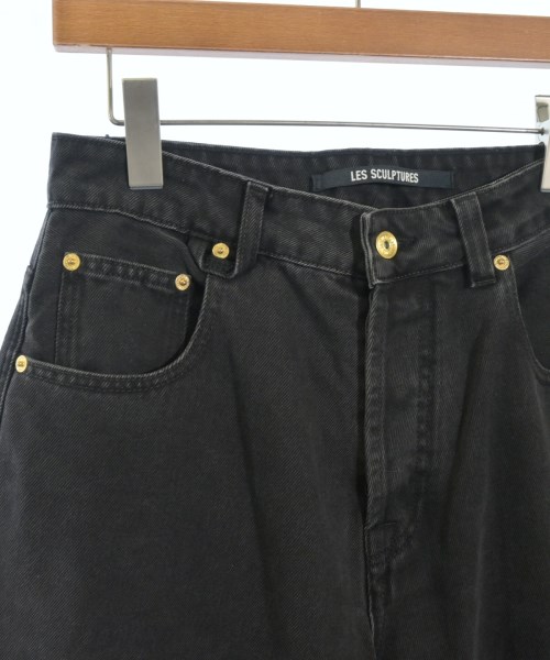 JACQUEMUS（ジャックムス）デニムパンツ 黒 サイズ:27(M位) レディース/2200664172060