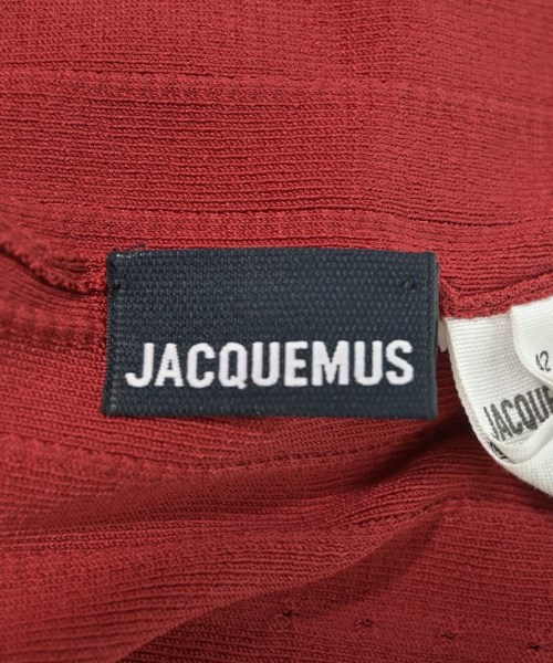 JACQUEMUS（ジャックムス）ニット・セーター 赤 サイズ:42(M位) レディース/2200664321550