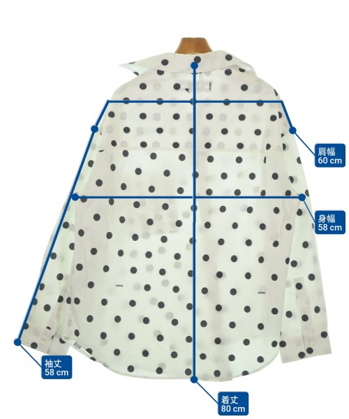 JACQUEMUS（ジャックムス）カジュアルシャツ 白 サイズ:44(S位) メンズ/2200669141016