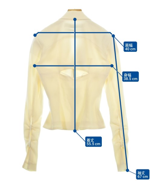 JACQUEMUS（ジャックムス）その他 白 サイズ:32(XXS位) レディース/2200734368034