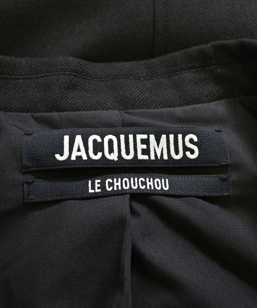 JACQUEMUS（ジャックムス）カジュアルジャケット 黒 サイズ:48(L位) メンズ/2200684169033