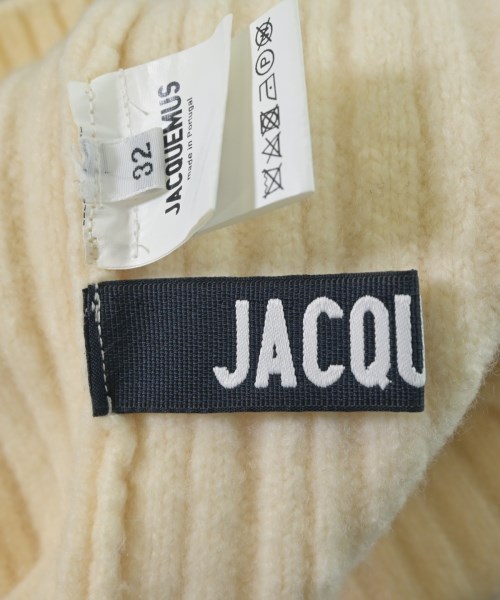 JACQUEMUS（ジャックムス）ニット・セーター 白 サイズ:32(XXS位) レディース/2200687923038
