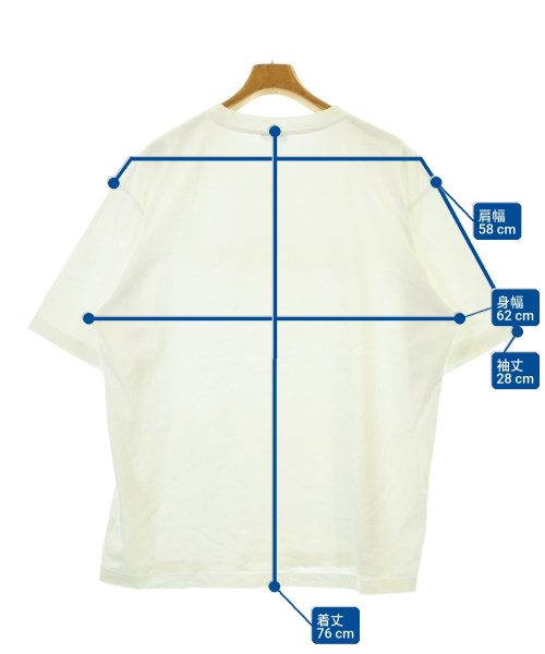 JACQUEMUS（ジャックムス）Tシャツ・カットソー 白 サイズ:M メンズ/2200683571110