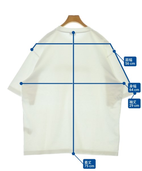 JACQUEMUS（ジャックムス）Tシャツ・カットソー 白 サイズ:XL メンズ/2200689137136