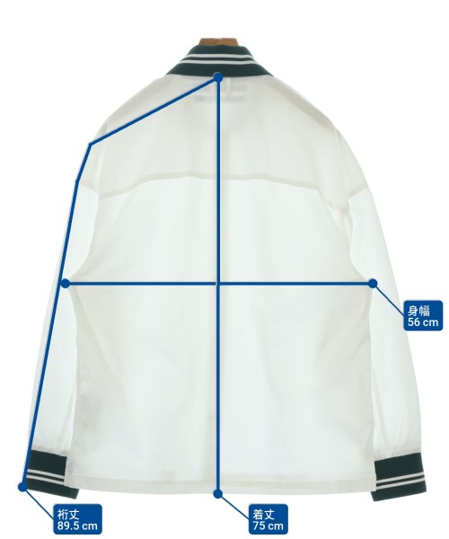 JACQUEMUS（ジャックムス）カジュアルシャツ 白 サイズ:44(S位) メンズ/2200691009094