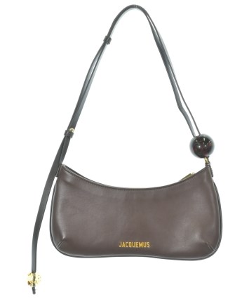 JACQUEMUS 新品 ブラトップス タグ付 定価4.4万 JACQUEMUS（ジャックムス）ショルダーバッグ 茶 サイズ:- レディース
