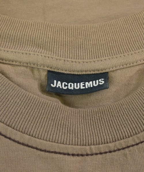 JACQUEMUS（ジャックムス）Tシャツ・カットソー ベージュ サイズ:L メンズ/2200691417073