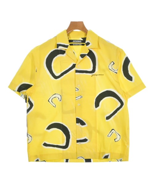 JACQUEMUS(ジャックムス)カジュアルシャツ 黄 サイズ:46(M位)/2200692043066