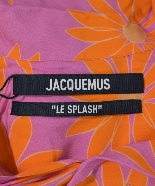 JACQUEMUS（ジャックムス）カジュアルシャツ ピンク サイズ:44(S位) メンズ/2200692043073