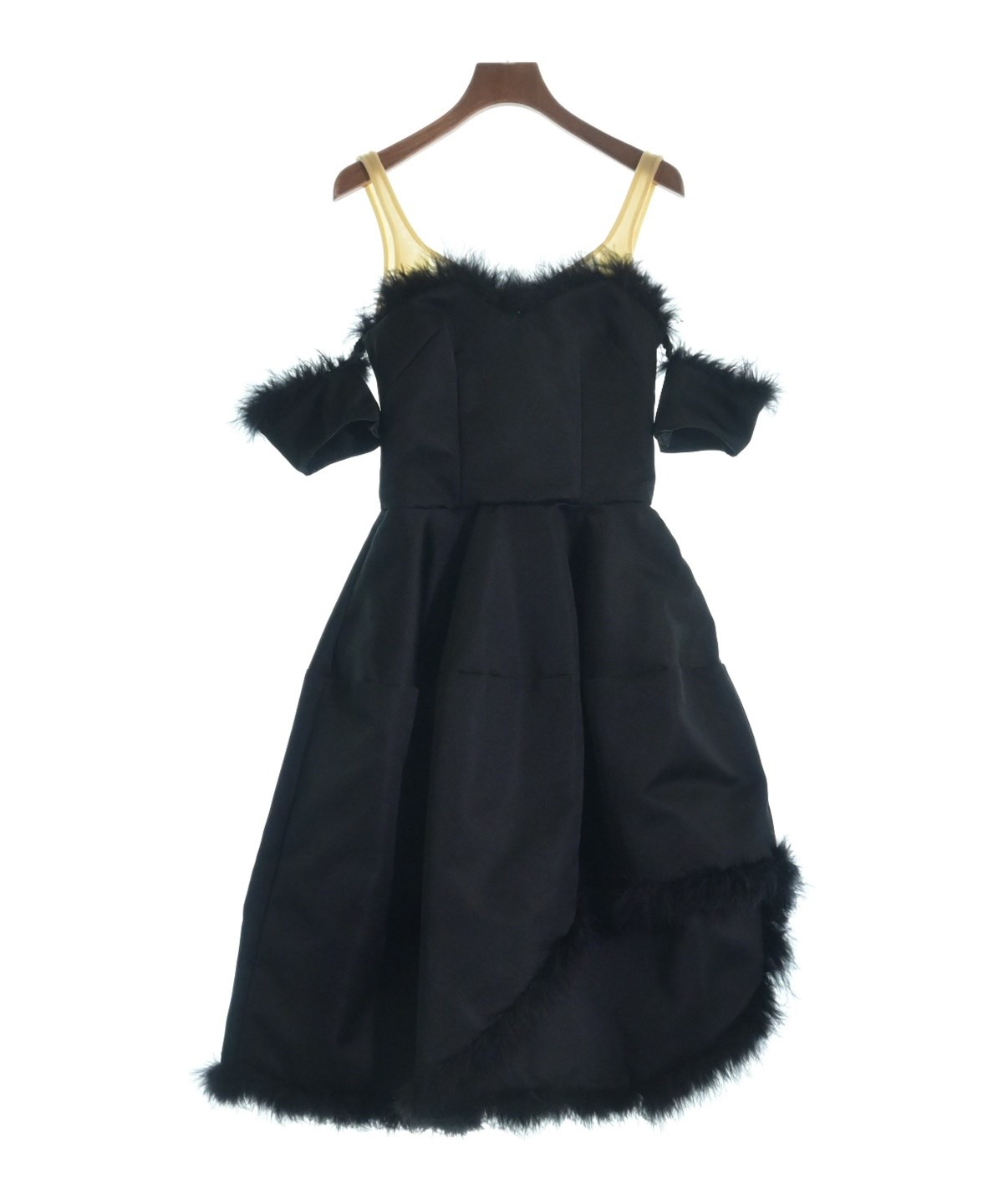 Simone Rocha（シモーネロシャ）ワンピース 黒 サイズ:4(M位