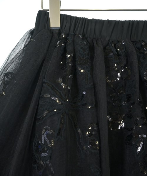 Simone Rocha（シモーネロシャ）ロング・マキシ丈スカート 黒 サイズ:6(XS位) レディース/2200643620087