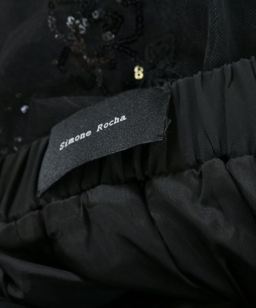 Simone Rocha（シモーネロシャ）ロング・マキシ丈スカート 黒 サイズ:6(XS位) レディース/2200643620087