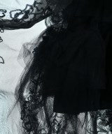 Simone Rocha（シモーネロシャ）ロング・マキシ丈スカート 黒 サイズ:6(XS位) レディース/2200643620087