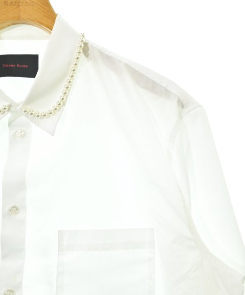 Simone Rocha（シモーネロシャ）カジュアルシャツ 白 サイズ:XL メンズ/2200616581032