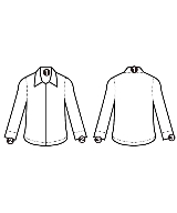 Simone Rocha（シモーネロシャ）カジュアルシャツ 白 サイズ:XL メンズ/2200616581032