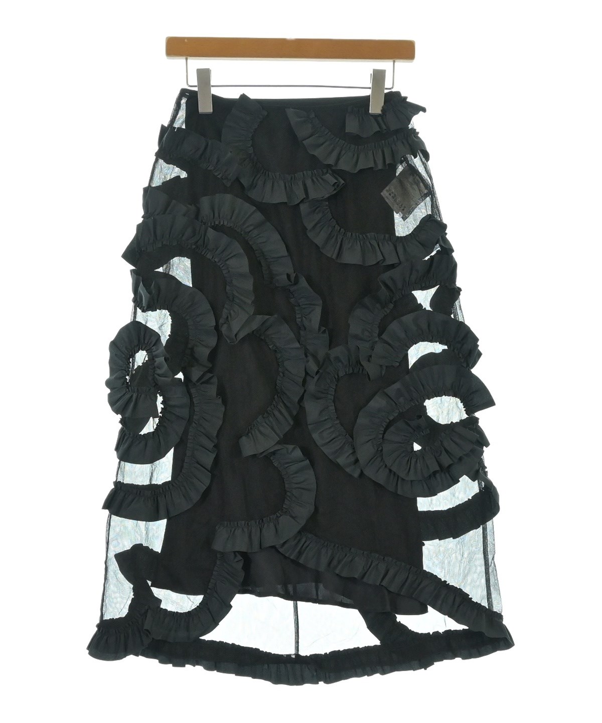 Simone Rocha（シモーネロシャ）ロング・マキシ丈スカート 黒 サイズ