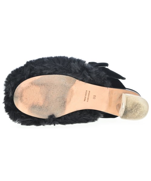 Simone Rocha（シモーネロシャ）サンダル 黒 サイズ:EU36(22.5cm位) レディース/2200675220095