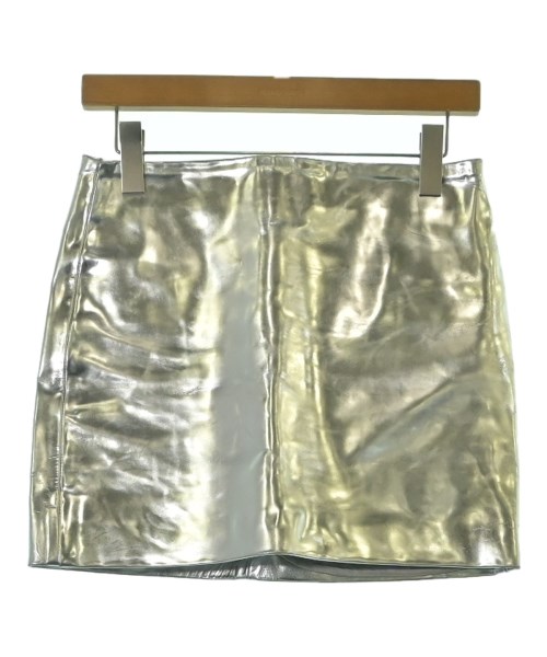 Simone Rocha(シモーネロシャ)ミニスカート シルバー サイズ:6(XS位)/2200678460061