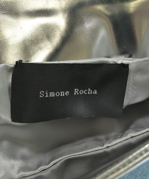Simone Rocha（シモーネロシャ）ミニスカート シルバー サイズ:6(XS位) レディース/2200678460061