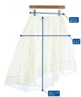 Simone Rocha（シモーネロシャ）ロング・マキシ丈スカート 白 サイズ:8(L位) レディース/2200712332057