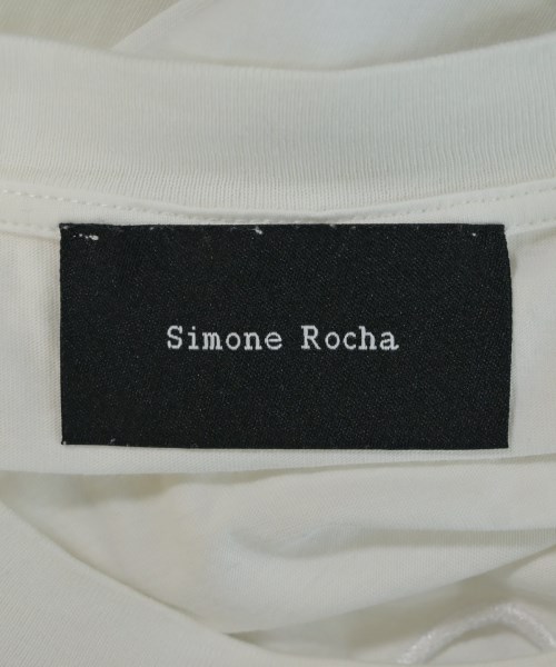 Simone Rocha（シモーネロシャ）Tシャツ・カットソー 白 サイズ:XS レディース/2200714497044
