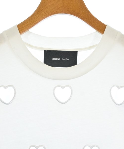 Simone Rocha（シモーネロシャ）Tシャツ・カットソー 白 サイズ:XS レディース/2200714497044