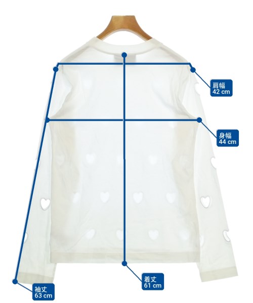 Simone Rocha（シモーネロシャ）Tシャツ・カットソー 白 サイズ:XS レディース/2200714497044