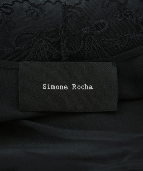 Simone Rocha（シモーネロシャ）ワンピース 黒 サイズ:6(XS位) レディース/2200715100080