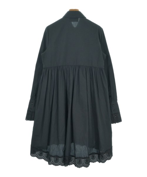 Simone Rocha（シモーネロシャ）シャツワンピース 黒 サイズ:6(XS位) レディース/2200713854077