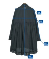 Simone Rocha（シモーネロシャ）シャツワンピース 黒 サイズ:6(XS位) レディース/2200713854077