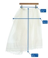 Simone Rocha（シモーネロシャ）ロング・マキシ丈スカート 白 サイズ:6(XS位) レディース/2200713854107