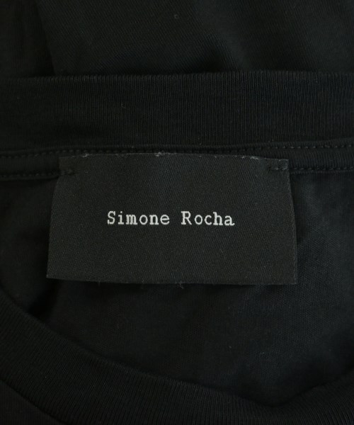 Simone Rocha（シモーネロシャ）Tシャツ・カットソー 黒 サイズ:L レディース/2200719601019