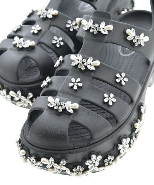 Simone Rocha（シモーネロシャ）サンダル 黒 サイズ:UK8(26.5cm位) メンズ/2200652990195